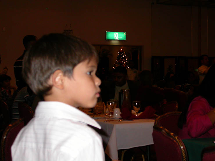 G-6 Christmas party, Hannukah Party 2002